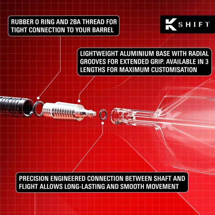 K-Flex Shift No.2 Dart Shafts - Image 3