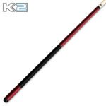 K2 Matte Color, Dual Copper Rings, Black Wrapless Cue Stick - Image 7