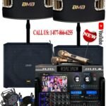 KARAOKE SYSTEM 29 - NEWEST MODEL: 2026 - BMB TOP SYSTEM 3-Way Vocal Speakers 6000 Watts - 2 BMB Subwoofers - Amplifier 8000 Watts