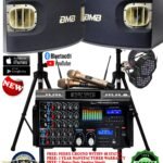 KARAOKE SYSTEM 32 - 2400W YouTube Karaoke System, BMB Japan 3-Way Karaoke Speakers - (MODEL 2026)