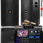 KARAOKE SYSTEM 7 - 6300 Watts YouTube Karaoke System With BMB JAPAN - 15 inches Professional Speakers - MODEL 2026