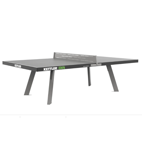 kettler-eden-outdoor-table-tennis-table-grey Kettler Eden - Outdoor Table Tennis Table - Grey - Image 1