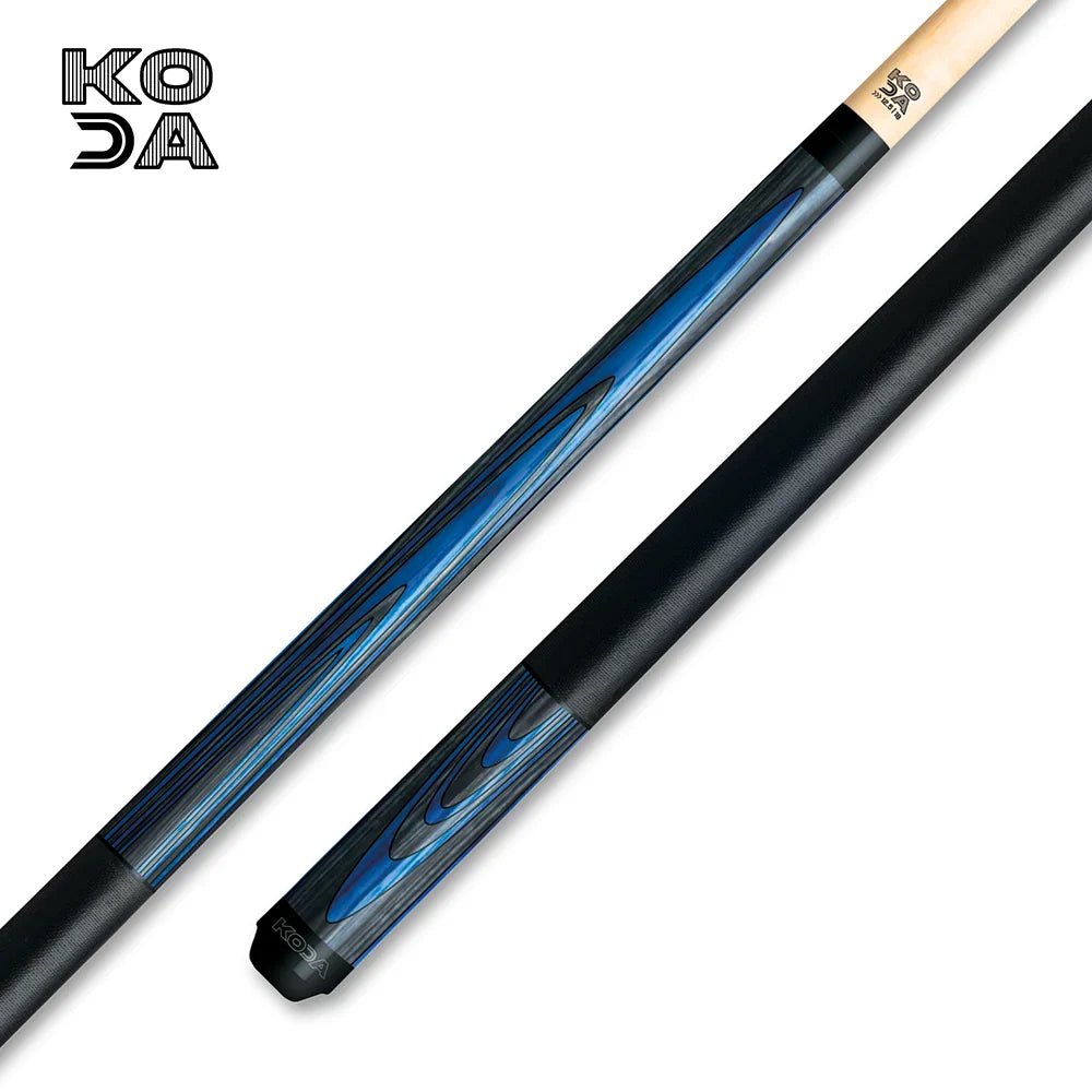 koda-kd41-koda-pool-cue-main Sky Blue and Grey Koda Cue Stick - Image 1