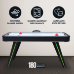 Hathaway Voyager 5-ft Air Hockey Table with LED Scoring - Image 4