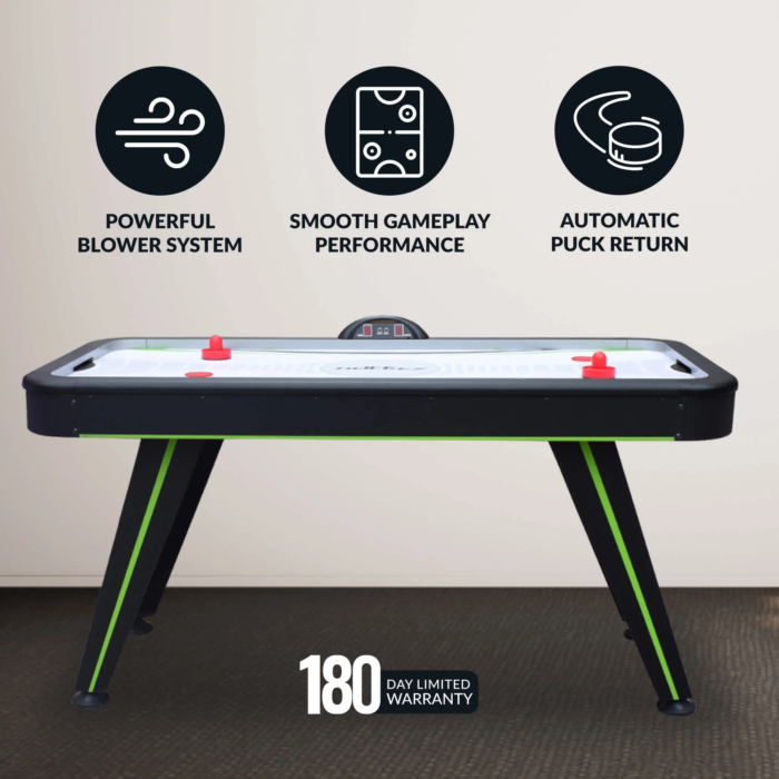 Hathaway Voyager 5-ft Air Hockey Table with LED Scoring - Image 4