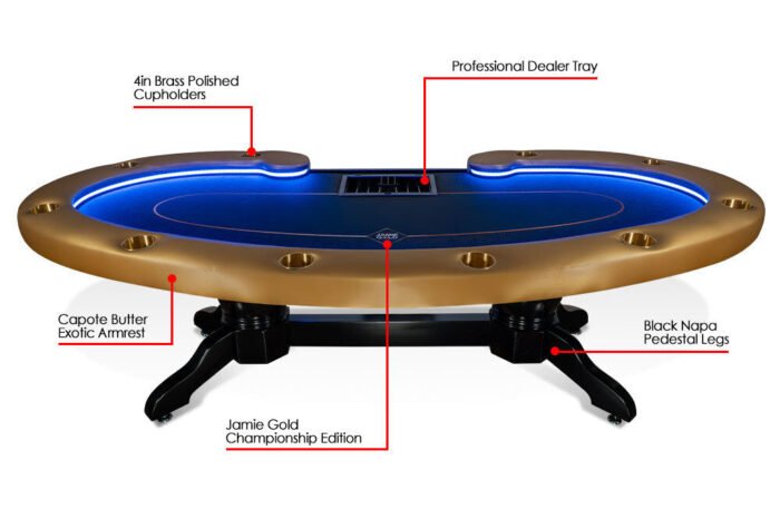 Lumen HD Lighted Poker Table - Image 3