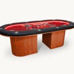 BBO Halo Series The Miya – Japandi-Inspired 10-Player Poker Table