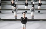 Rene Pierre Match Foosball Table in Black - Image 3