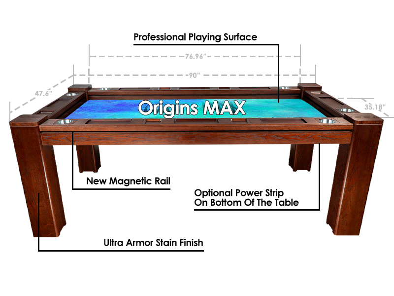 max-g Origins Max Modular Board Game Table - Image 1