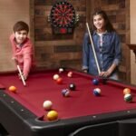 Fat Cat Original 3-in-1 Burgundy 7' Pockey™ Multi-Game Table - Image 10