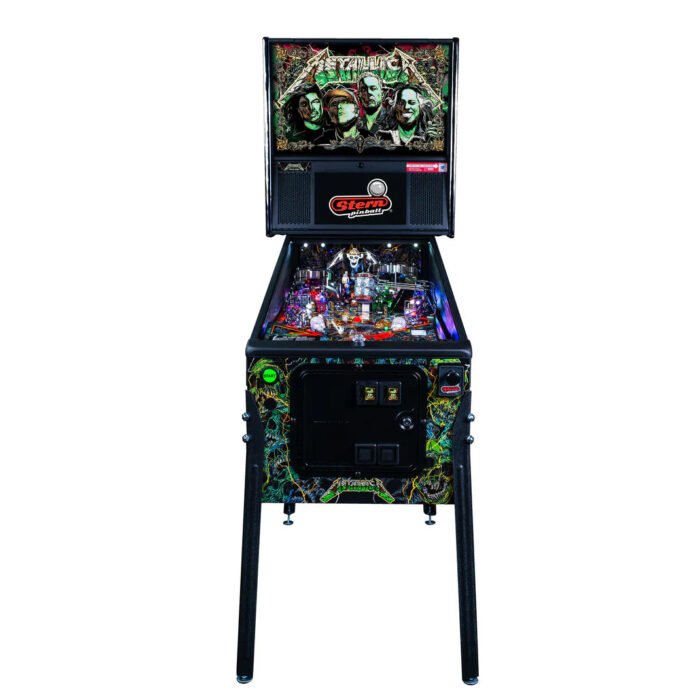 Stern Pinball Metallica Remastered Premium Pinball Machine - Image 8