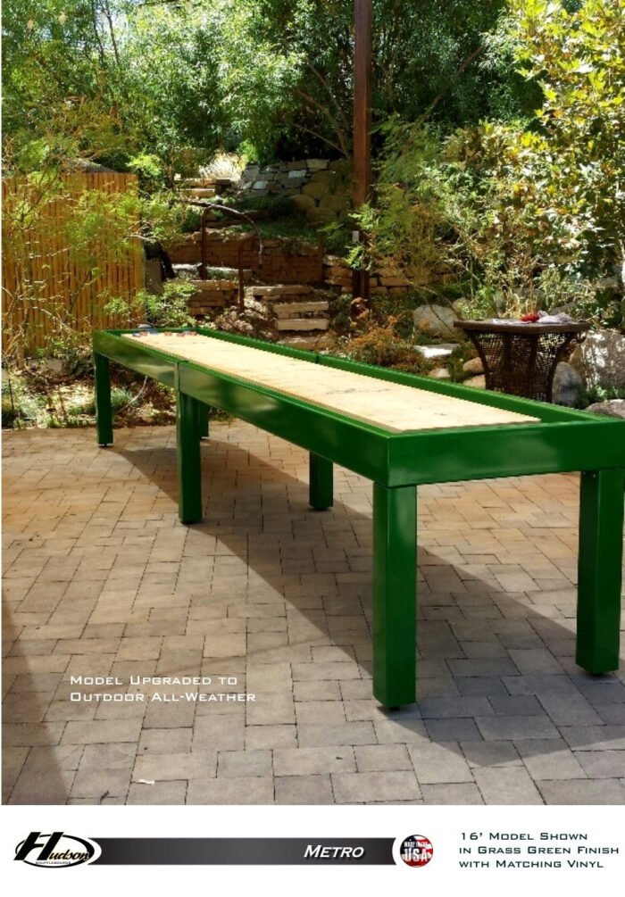 Hudson Metro Shuffleboard 9'-22' with Custom Finish Options - Image 16