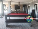 Playcraft Monaco 8' Slate Pool Table with Dining Top - Image 14