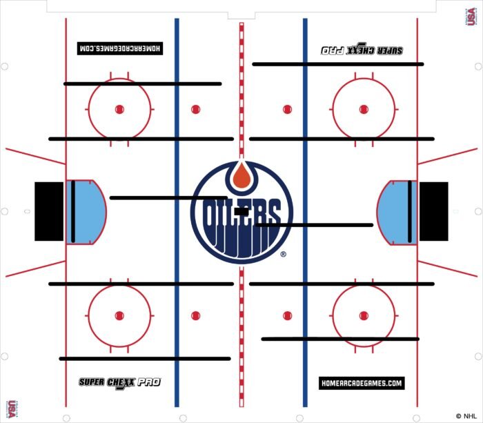 Edmonton Oilers NHL Super Chexx Pro Bubble Hockey - Image 3