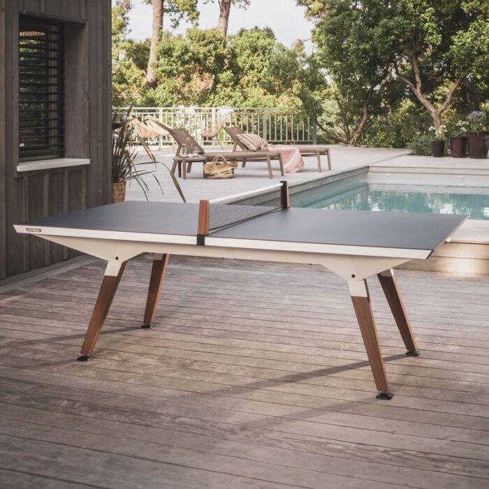 Cornilleau Origin mid size white - convertible outdoor ping pong table - 3 net options - Image 6