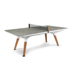 Cornilleau Origin mid size white - convertible outdoor ping pong table - 3 net options