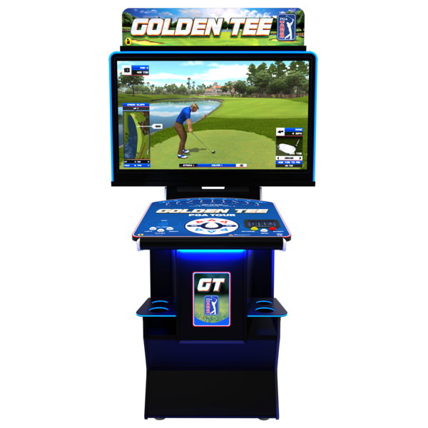 pga_home_delux_front_13034004-f336-4835-aeaa-518966104c86 Golden Tee PGA Tour Arcade Golf Machine Deluxe - Image 1