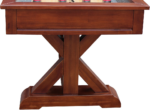 Playcraft Brazos River 14' Pro-Style Shuffleboard Table in Chestnut - Image 4
