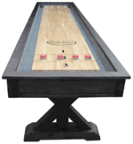 Playcraft Brazos River 16' Pro-Style Shuffleboard Table in Weathered Black - Image 5