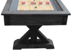 Playcraft Brazos River 16' Pro-Style Shuffleboard Table in Weathered Black - Image 4