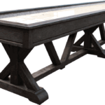 Playcraft Brazos River 14' Pro-Style Shuffleboard Table in Weathered Black