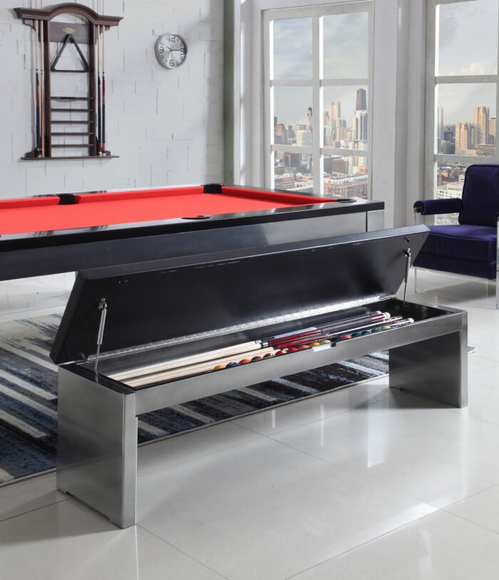 Playcraft Monaco 8' Slate Pool Table with Dining Top - Image 11