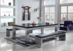 Playcraft Monaco 7' Slate Pool Table with Dining Top - Image 12