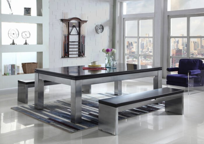 Playcraft Monaco 7' Slate Pool Table with Dining Top - Image 12