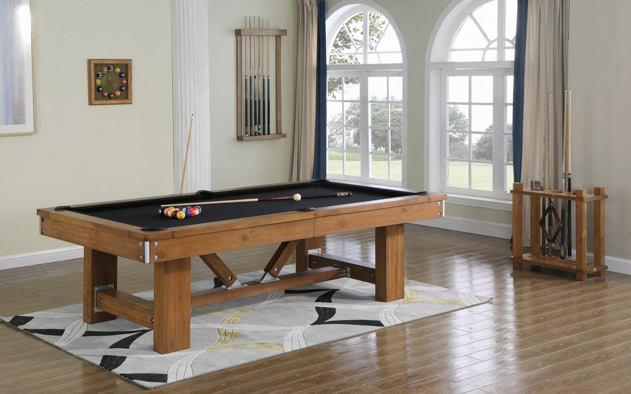 playcraft-willow-bend-lifestyle-3q__99059.1549057793 Playcraft Willow Bend Slate Pool Table - Image 1