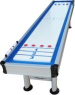 Playcraft Extera 12' Outdoor Shuffleboard Table in Silver - Image 5