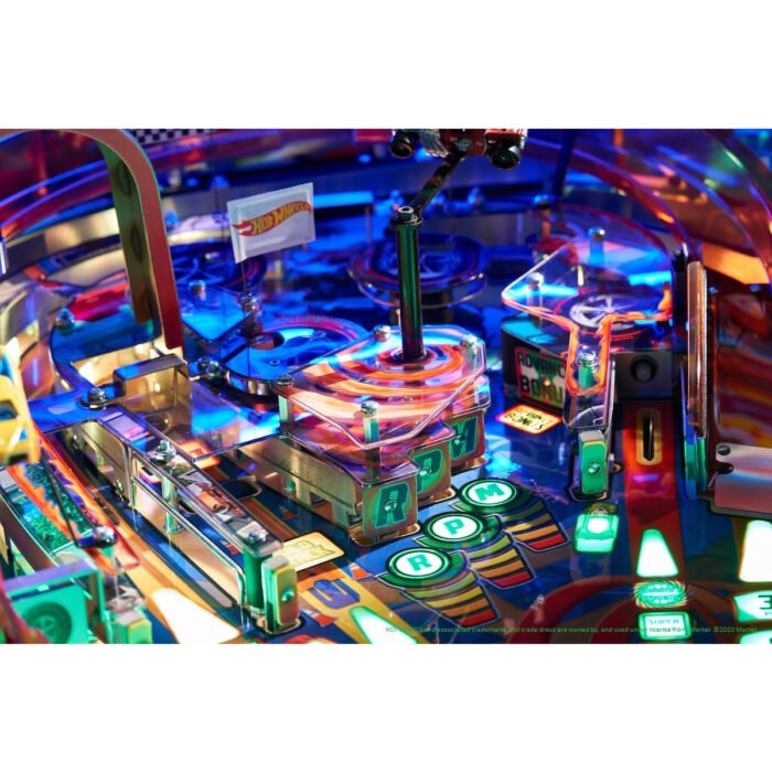 American Pinball Hot Wheels Deluxe Pinball Machine IN STOCK - Image 2
