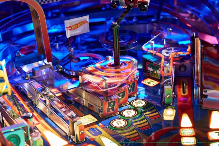 American Pinball Hot Wheels Pinball Machine - Image 10