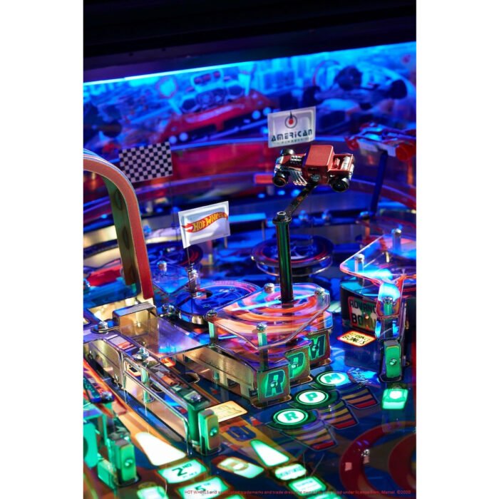 American Pinball Hot Wheels Deluxe Pinball Machine IN STOCK - Image 5