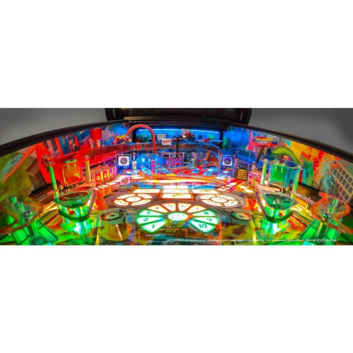 American Pinball Hot Wheels Deluxe Pinball Machine IN STOCK - Image 13