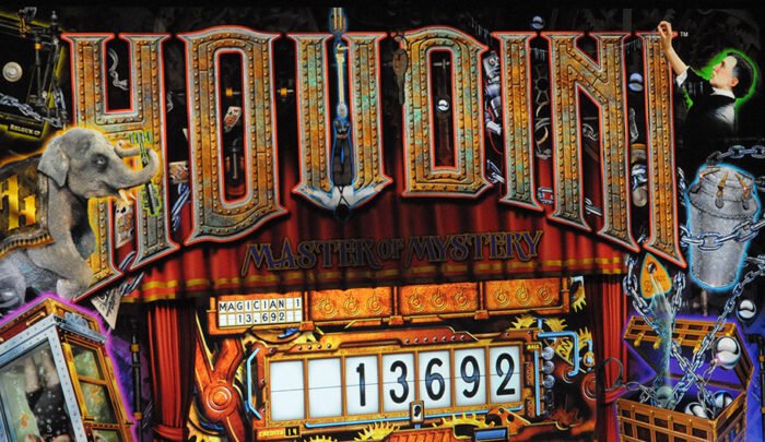 American Pinball Houdini Pinball Machine - Image 3