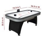 Hathaway Silverstreak 72-in Air Hockey Table with LED Scoring - Image 2
