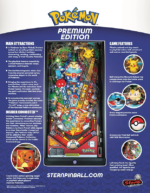 Stern Pinball Pokemon Premium Pinball Machine FREE SHIPPING - Image 2