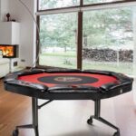 Triton 8 Person Poker Table – Foldable & Comfortable - Image 2