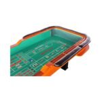 Professional 12FT Craps Table With Full Drink Rail And Padded Rim Cover (SAK76258) - Image 3