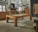 American Heritage Billiards Alta 8' Pool Table in Brushed Walnut - Image 3