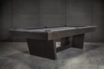 Nixon KAI 8' Slate Pool Table in Waxed Brown Finish w/ Dining Top Option - Image 3