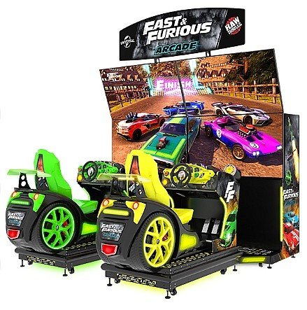 raw_thrills_fast_and_furious_arcade Raw Thrills Fast and Furious Arcade - Image 1