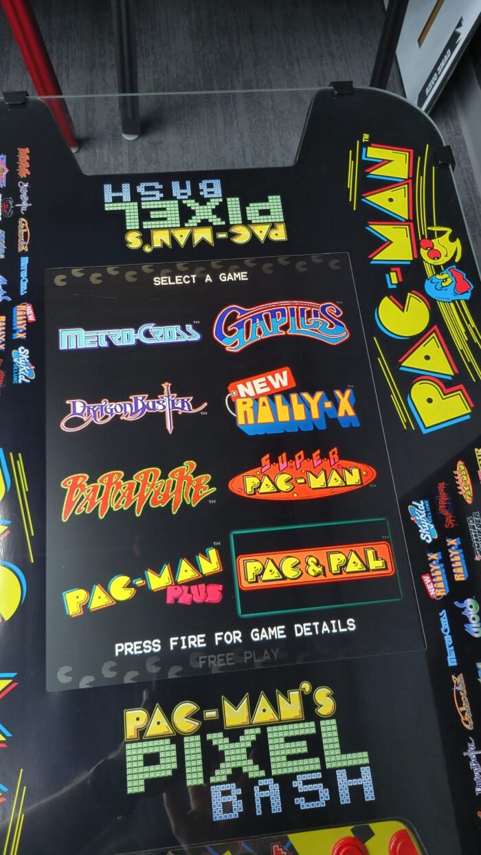 Namco Pac-Man's Pixel Bash Cocktail Arcade - Image 6