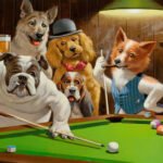Hustler (Dogs Playing Pool)