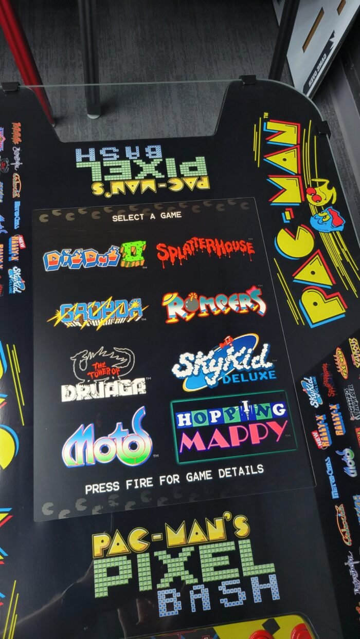 Namco Pac-Man's Pixel Bash Cocktail Arcade - Image 5