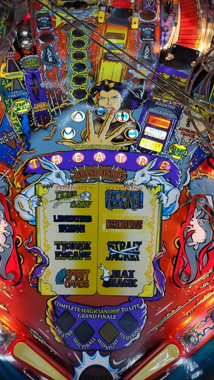 Bally Theatre Of Magic Pinball - Image 8
