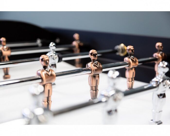 Rene Pierre Onyx Foosball Table in Marine Blue Matte - Image 4