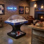 Hathaway Breakaway 41-in Dome Hockey Table with LED Scoring - Image 18