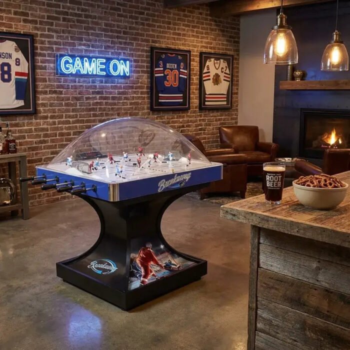 Hathaway Breakaway 41-in Dome Hockey Table with LED Scoring - Image 18
