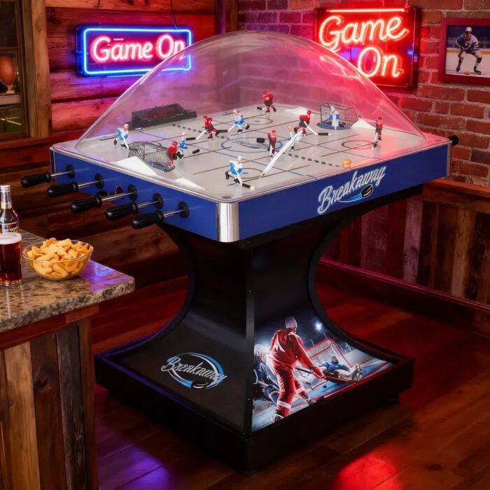 Hathaway Breakaway 41-in Dome Hockey Table with LED Scoring - Image 11